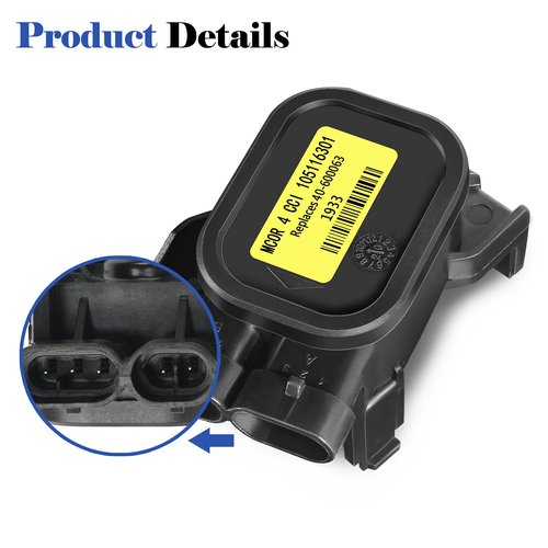 Gaoerfu-CP MCOR 4 Throttle Potentiometer for Club Car DS/Carryall & Precedent 2012-up, Potentiometer Accelerator, OEM# 105116301, 103850401(MCOR 3)