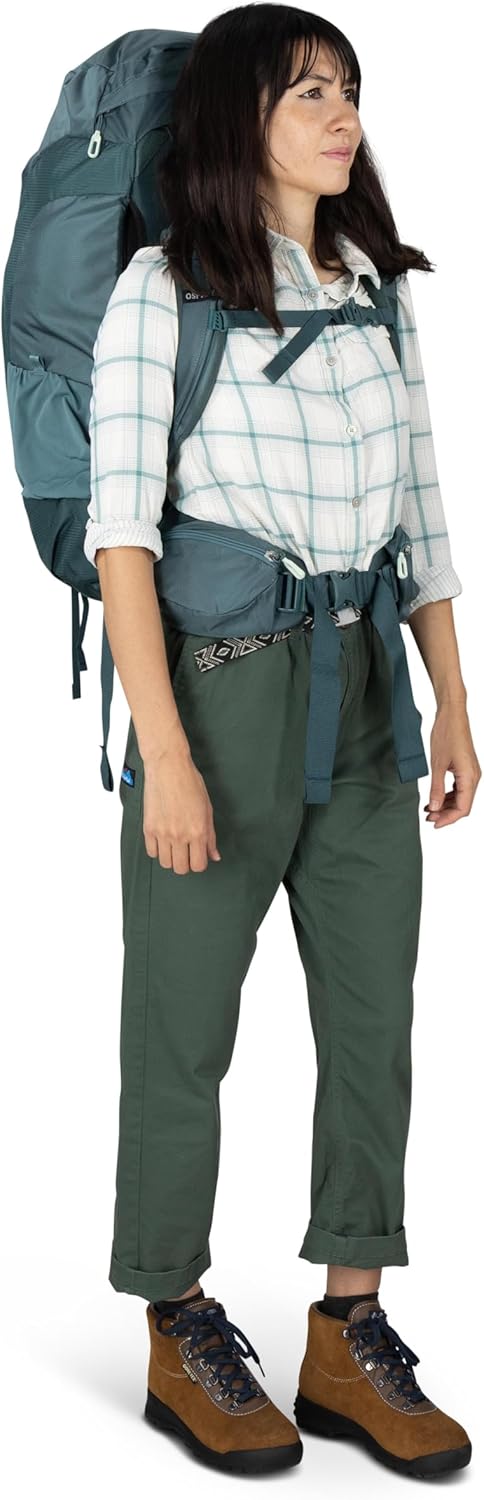 Osprey Fairview Trek Women's Travel Backpack - Versatile Hybrid Design with Internal Organization