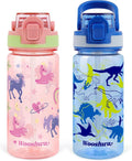 Skiennix BPA-Free Water Bottle - Personalized Sports Drink Bottle with Straw & Handle
