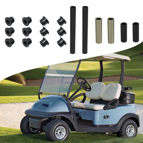 DUZFOREI 102956201 Front Spring and A Arm Bushing Kit, Replacement for Club Car Precedent 2004-up Electric Gas Golf Cart, Replaces 102288101 102287401 102287601 102287701