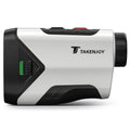 TAKENJOY Golf Rangefinder with Slope, 7X Magnification Golf Range Finder, 1200 Yards Range Finder Golf, Magnetic Laser Rangefinder with IP54 Waterproof, Rechargeable and Flag Pole Locking Vibration