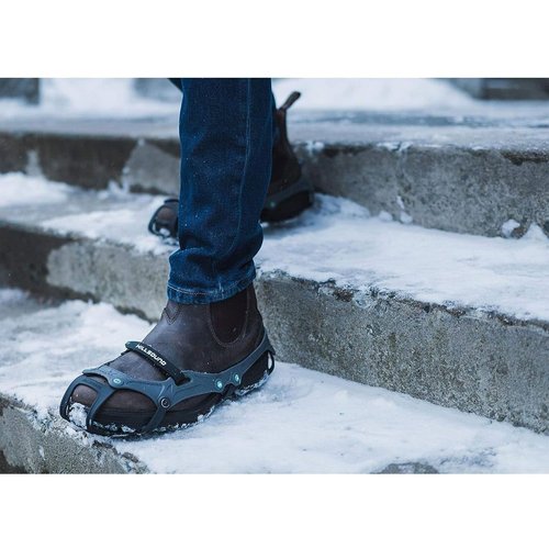 Hillsound FlexSteps Crampon, Lightweight Ice Cleat Traction for Snow & Light Trail Hiking, Large