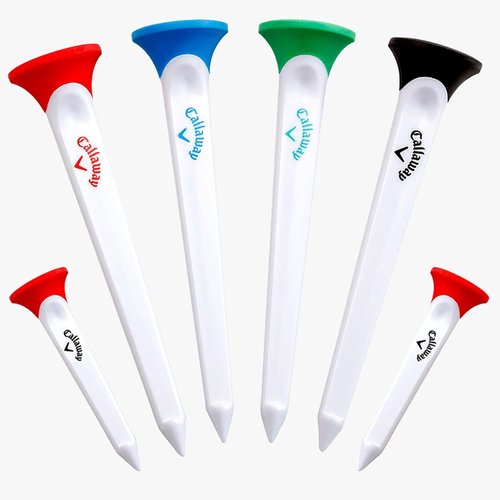 Callaway Golf Tees - Durable Plastic Design for Optimal Performance | 3.25 Inch Size
