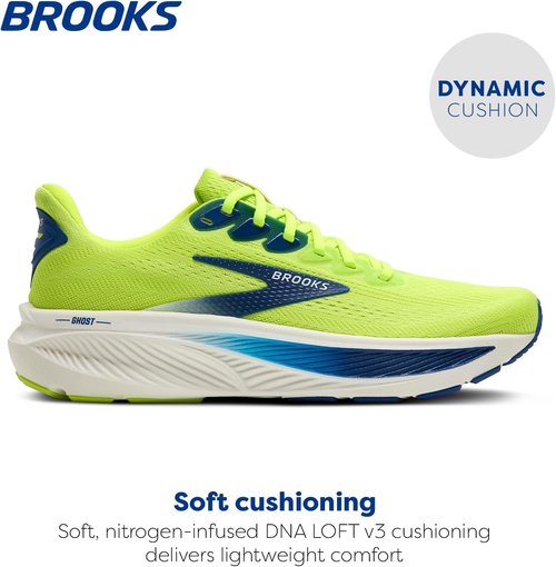 Brooks Ghost 17 Men's Neutral Running Shoes - Lightweight Comfort & Support | Various Sizes Available
