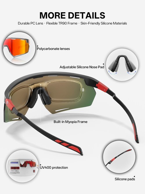 KOVEX Sports Sunglasses 26g Cycling Glasses Men Women Baseball MTB Running Triathlon Mountaineering Hiking K432