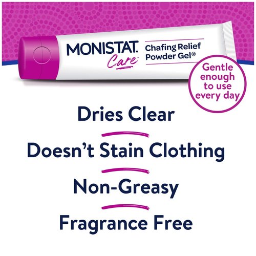 MONISTAT Care Chafing Relief Powder Gel, Anti-Chafe Protection