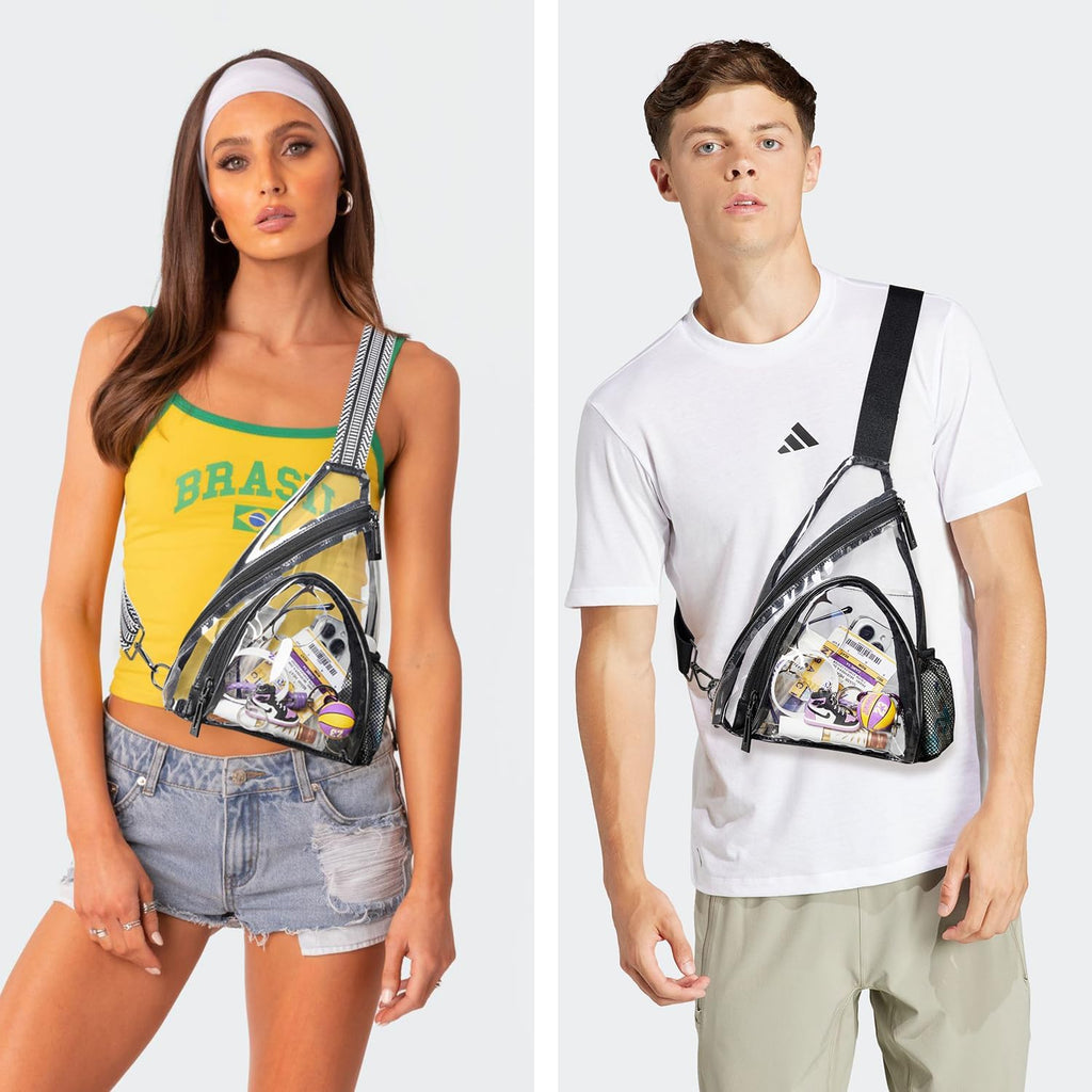 Skiennix 7L Sling Bag - Versatile Crossbody Backpack for Travel | Stylish PU Leather Design