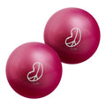 Bean Products Soft Weighted Balls - Soft and Safe Workout Balls for Yoga, Rehab, Pilates and Fitness - Latex Free, Easy to Grip, Versatile Physical Therapy Exercise Ball - Hibiscus, 4lbs, 2 Pack