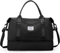 Skiennix Travel Duffel Bag - Stylish Overnight Weekender with Shoes Compartment | Medium Size