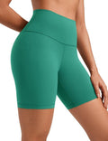 CRZ YOGA Biker Shorts - ButterLuxe High Waisted Spandex for Women's Workout & Running | 6-Inch Length