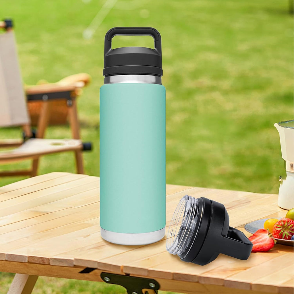 YETI Chug Replacement Lid Cap - Leak-Proof & BPA-Free for 18oz, 26oz, 36oz, 46oz, 64oz Bottles