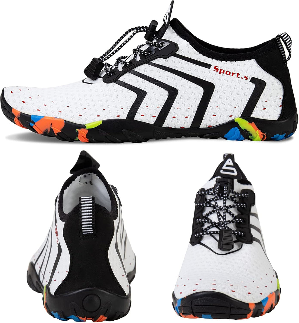 WateLves Water Shoes - Quick-Dry Barefoot Swim Shoes for Men & Women | Ideal for Beach & Yoga