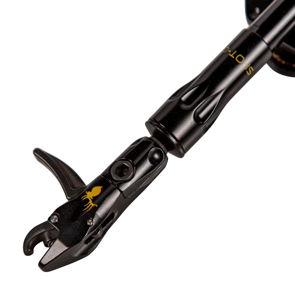 Trophy Ridge Spot-On Archery Release - 360° Rotating Head, Torque-Free Precision, 360° Swiveling Arm, Adjustable Length, Trigger Travel Tuning, Premium Leather Buckle Strap