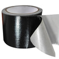 Birllaid Awning Repair Tape for Tarp, Heavy Duty Outdoor Repair Tape for Ripstop, Boat Covers, Tent, Sail Tape, Tear Repair Patch Kit, Waterproof, UVproof, Black