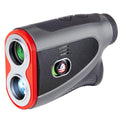 PONADA Golf Rangefinder with Slope, 1200 Yards Range Finder with 7X Magnification & Voice Broadcast, Flag Pole Locking Vibration, Magnetic Mount, Elegant Lychee Grain Microfiber Leather Decor