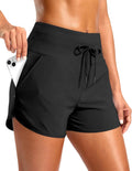 Soothfeel Women's Athletic Running Shorts - Quick Dry Gym Workout Shorts with Zipper Pocket | 3" Liner