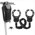 Scooter Lock,Scooter Locks Anti Theft with Scooter Bag,35.8 inch Heavy Duty Electric Scooter Locks,with 3 Key,Bike Locks High Security,Lock for Electric Scooter,E-Bikes,Motorcycles