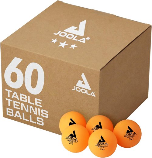 JOOLA Training 3 Star Table Tennis Balls - 40+mm Regulation Ping Pong Balls | 12, 60, or 120 Pack for Competition & Fun