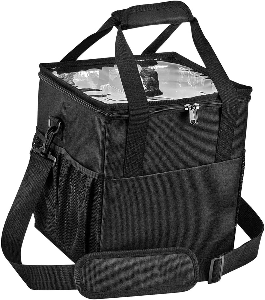 Skiennix 4-Cup Drink Carrier - Water-Resistant Nylon Beverage Holder for Camping & Travel