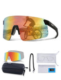 INBIKE Cycling Glasses for Men&Women, Polarized UV400 Protection Sports Sunglasses TR90 for Road/Mountain Bike, Fishing, Driving