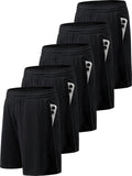 BVNSOZ Men's Athletic Shorts - Quick Dry Workout Shorts with Pockets & Elastic Waistband