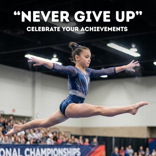 Never Give Up" Design, 16