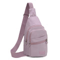 YAZEKOUS Small Sling Bag for Women Men Crossbody Sling Backpack Casual Daypack Backpack Cross Body for Travel Outdoor