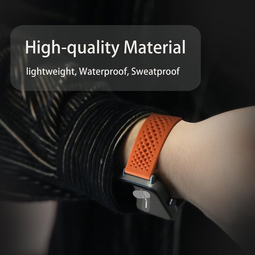 Lamshaw Compatible for AT&T AmiGo Jr Watch Bands, Sport Desgined Silicone band with Metal Buckl Compatible for amiGo Jr Watch (Orange)