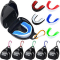 MENOLY Youth Mouth Guard - 6 Pack Sport Mouth Guards with Portable Cases for Football, Basketball, MMA & More