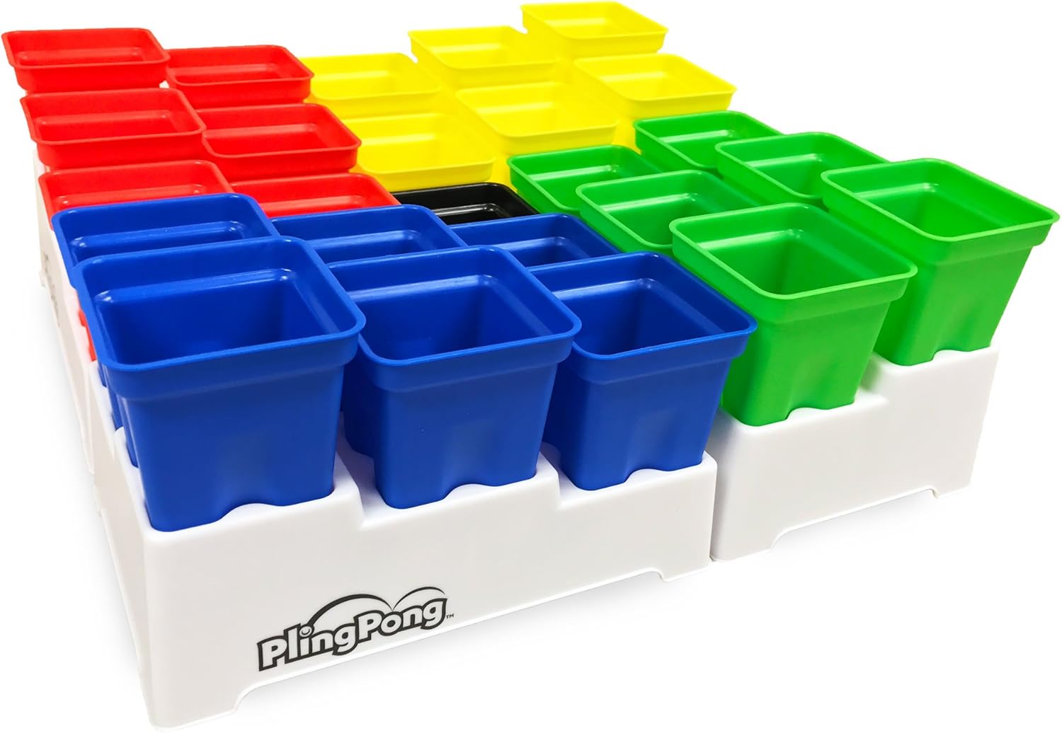 PlingPong Tabletop Party Game - Fast-Paced Bounce Ball Strategy for 2-4 Players, Ages 8+ | Family Fun