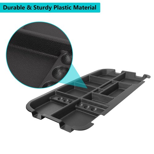 10L0L EZGO TXT Golf Cart Under Seat Storage Tray Organizer Underseat Container Holder Plate Only for 1996-UP EZGO TXT Electric Vehicle with Original Trojan Battery