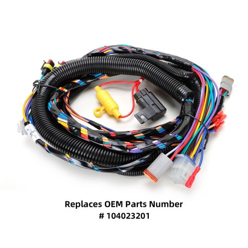 Roykaw Golf Cart Main Harness Control Wiring Harness for Club Car Precedent/Tempo Since 2014, Gas & Electric Golf Carts, Replaces OEM# 104023201