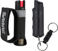 SABRE Runner Pepper Gel - Police Strength OC Spray with Adjustable Reflective Hand Strap | 0.67 fl oz, 13 Seconds Spray Time