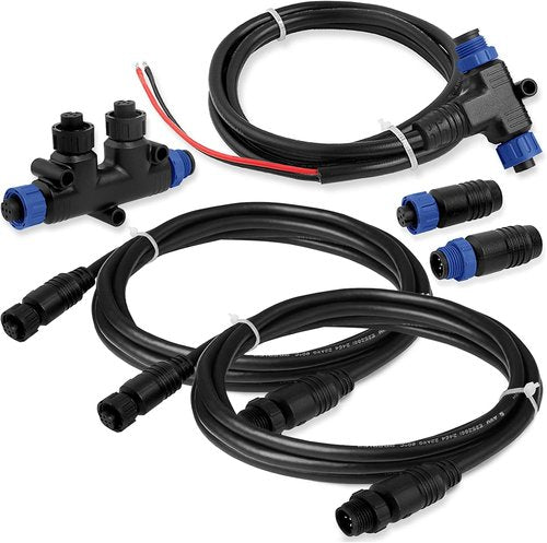 NMEA 2000 Starter Kit - Marine Grade Network Cables & Accessories for Lowrance, Simrad, Garmin
