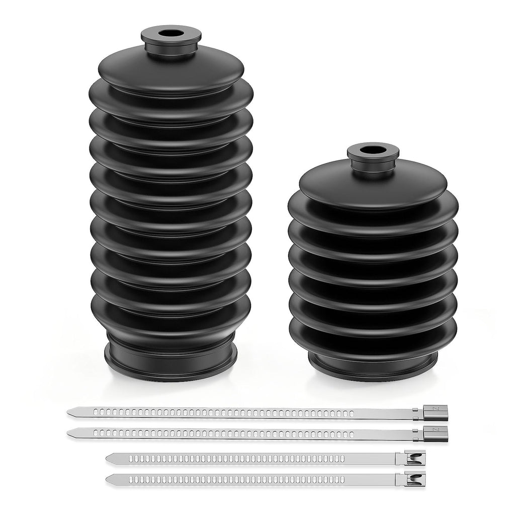 Panglong DS Golf Cart Steering Rack Pinion Dust Boot, Club Car Steering Bellow Dust Boot with Stainless Steel Cable Tie, Suitable for 1997-up Club Car DS Golf Cart, OEM# 1013035 101880001