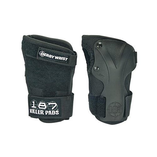187 Killer Pads Derby Wrist Guards – Slide-On Wrist Protection for Roller Derby