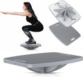 Professional Wooden Balance Board - 360° Portable Wobble Board for Core Strength & Stability Training