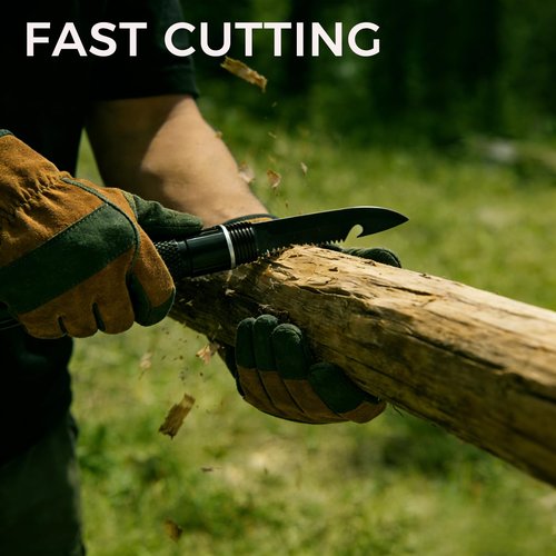 Tactical Hiking Stick, Tactical Walking Stick, Trekking Poles, Hiking Poles, Suitable for Camping, Outdoor Survival Gear, Telescopic (8 Tubes, Premium Build)