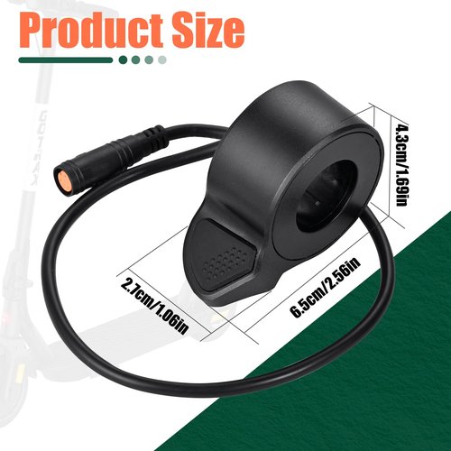 Yungeln Scooter Thumb Throttle Compatible with Super73 S2/ZX/R/RX Ebike Electric Scooter Accelerator Replacement Parts