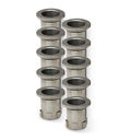 Hornady Lock-N-Load Die Bushings, 10 Pack – Change Dies Quickly with a Simple Twist – Compatible with All Hornady Reloading Presses - Item No. 044096