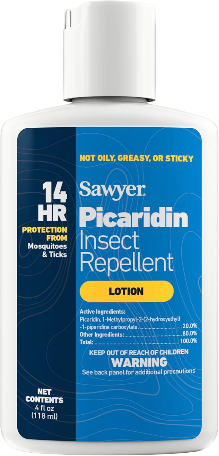 Sawyer Products SP564 Premium Insect Repellent - 20% Picaridin Lotion, 4 Ounce Size