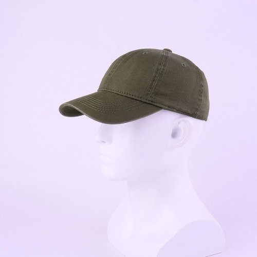 LANGZHEN Unisex Baseball Cap - 100% Cotton Washed Denim | Adjustable Fit for Men & Women
