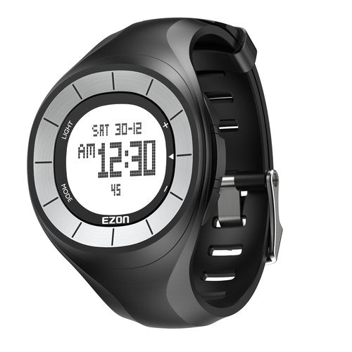EZON Pedometer Watch T028, Waterproof Step Counter Watch with Calories & Stopwatch, EL Backlight, Non-Bluetooth Pedometer for Walking and Daily Exercise