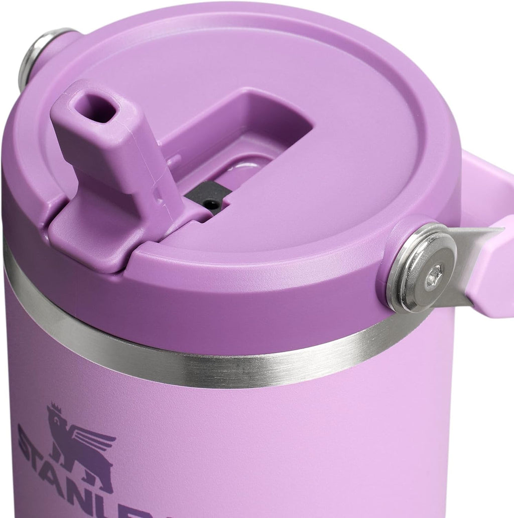 Stanley IceFlow 2.0 Tumbler - 30 oz Insulated Water Bottle with Flip Straw & Handle | BPA-Free Lilac
