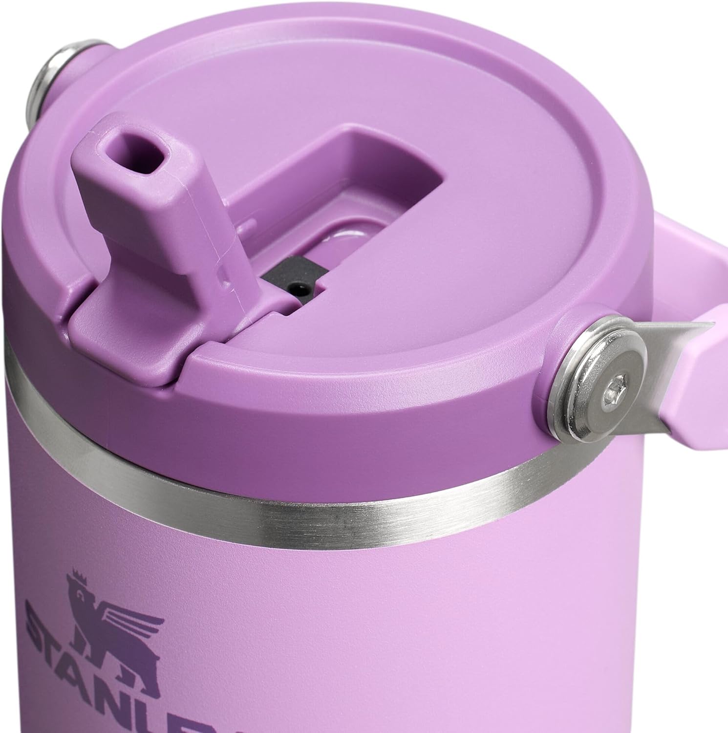 Stanley IceFlow 2.0 Tumbler - 30 oz Insulated Water Bottle with Flip Straw & Handle | BPA-Free Lilac