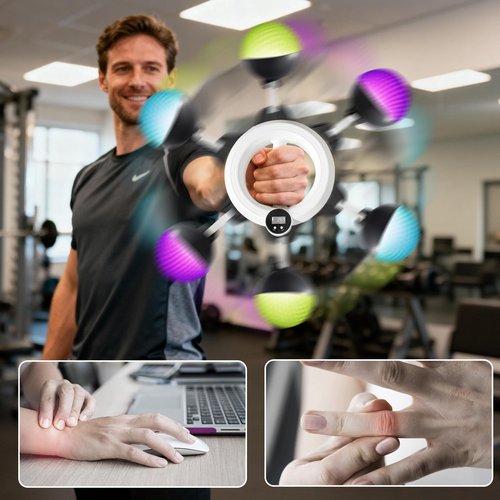 360° Hand-Crank Forearm Trainer