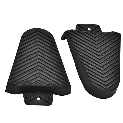 HilBeliFU 1Pair Cycling Shoes Cleat Covers, Comfortable Bike Pedal Cleat Cover, Rubber Road Bike Pedal Protectors, Replacement Pedals Cleats Compatible with SPD SL, 3.7x2.5x0.6in