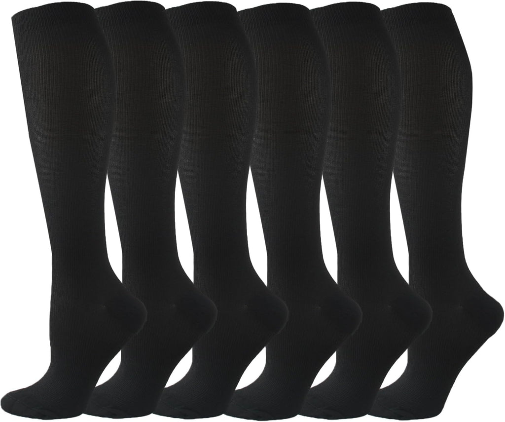 Skiennix Compression Socks - 20-30 mmHg Support for Men & Women | Ideal for Running, Hiking & Recovery