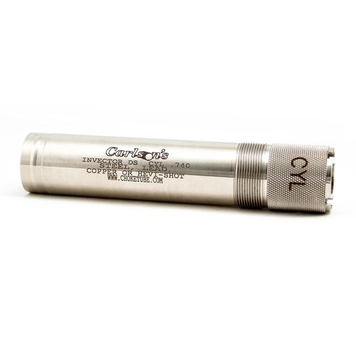 Carlson's Choke Tubes 12 Gauge for Browning Invector DS [ Cylinder | 0.740 Diameter ] Stainless Steel | Sporting Clays Choke Tube | Made in USA