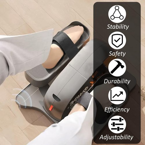 4 Pcs Pedal Straps, Perfect for Under Desk Elliptical Peddler Foot & Leg Pedal Exercixer for Seniors Fitness Home Sports Accessories